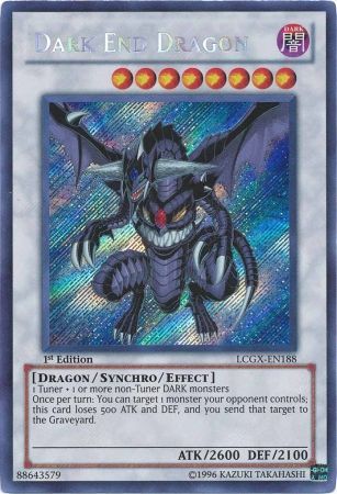 Dark End Dragon [LCGX-EN188] Secret Rare | Good Games Adelaide SA