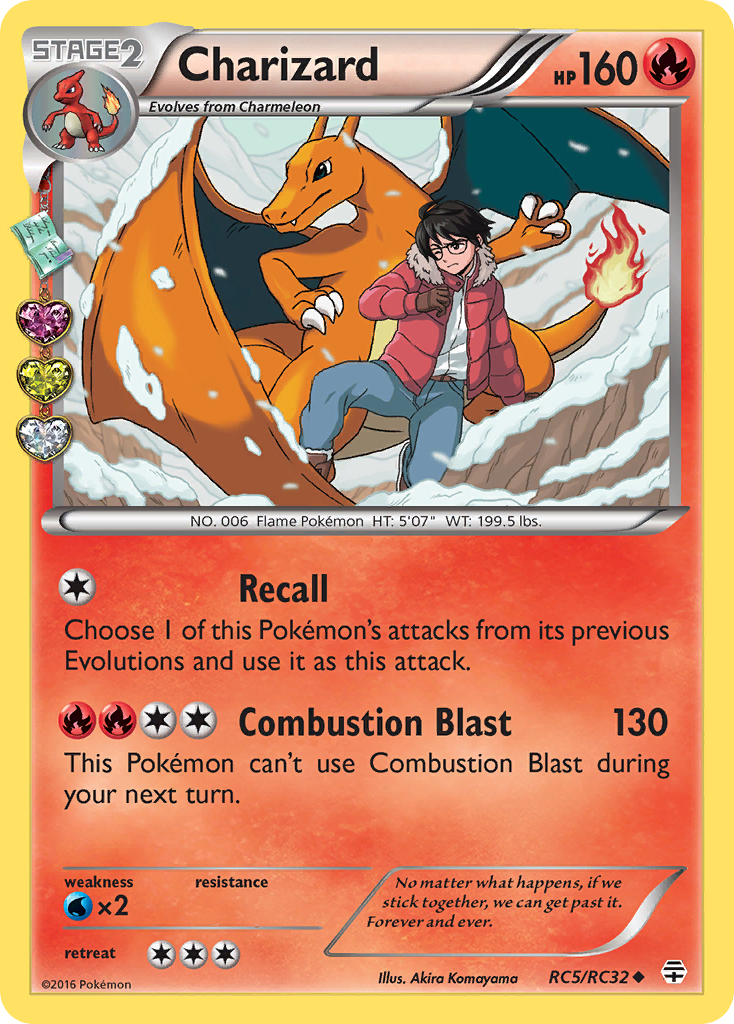 Charizard (RC5/RC32) [XY: Generations] | Good Games Adelaide SA