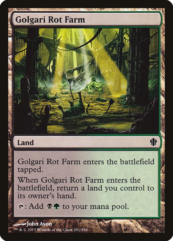 Golgari Rot Farm 291 (Commander 2013)  | Good Games Adelaide SA