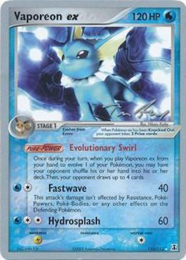 Vaporeon ex (110/113) (Legendary Ascent - Tom Roos) [World Championships 2007] | Good Games Adelaide SA