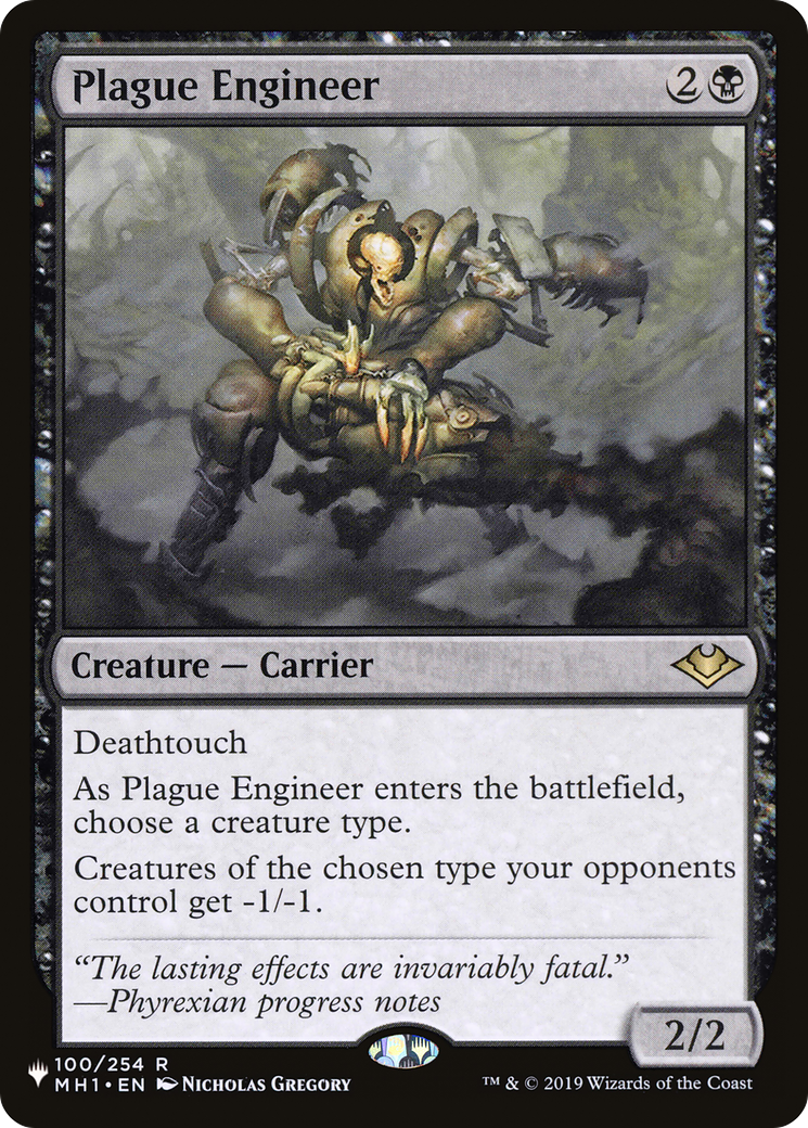 Plague Engineer [The List Reprints] | Good Games Adelaide SA