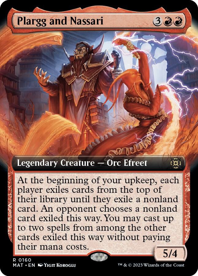 Plargg and Nassari 160 (March of the Machine: The Aftermath)  - Extended Art Foil | Good Games Adelaide SA