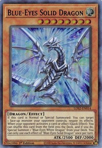 Blue-Eyes Solid Dragon (Purple) [LDS2-EN014] Ultra Rare | Good Games Adelaide SA