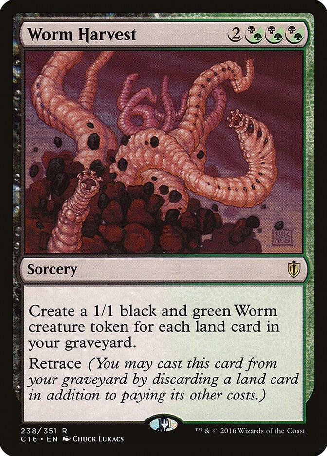 Worm Harvest 238 (Commander 2016)  | Good Games Adelaide SA
