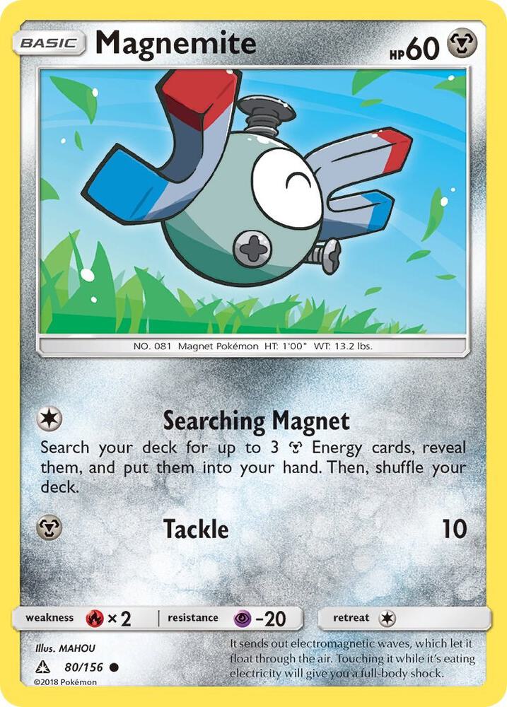 Magnemite 80/156 (SM - Ultra Prism)  | Good Games Adelaide SA