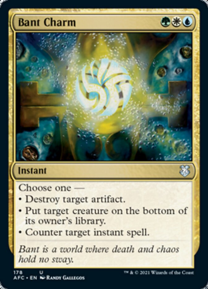Bant Charm [Dungeons & Dragons: Adventures in the Forgotten Realms Commander] | Good Games Adelaide SA