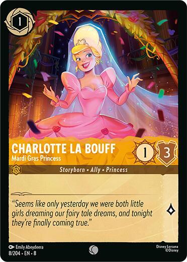 Charlotte La Bouff Mardi Gras Princess 8/204 (Reign of Jafar)  | Good Games Adelaide SA