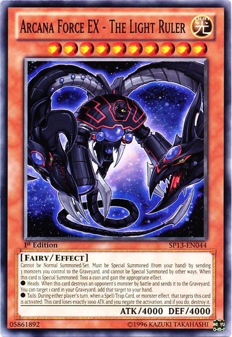 Arcana Force EX - The Light Ruler [SP13-EN044] Common | Good Games Adelaide SA