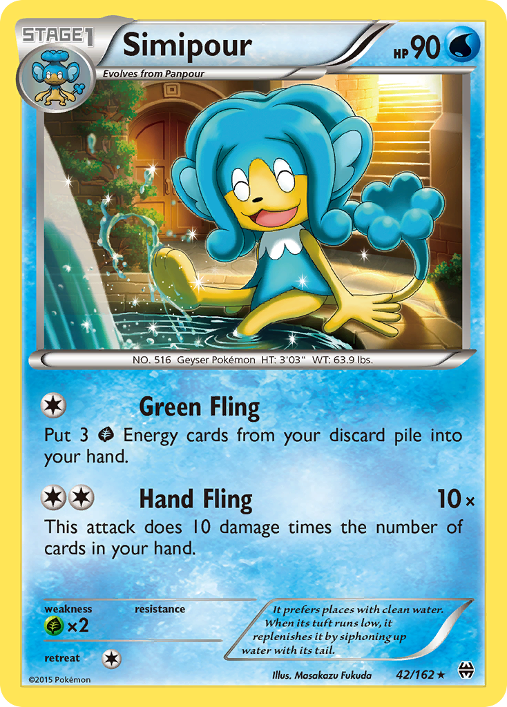 Simipour (42/162) [XY: BREAKthrough] | Good Games Adelaide SA