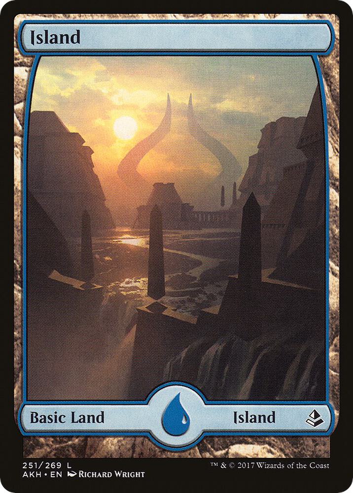 Island 251 (Amonkhet)  - Foil | Good Games Adelaide SA