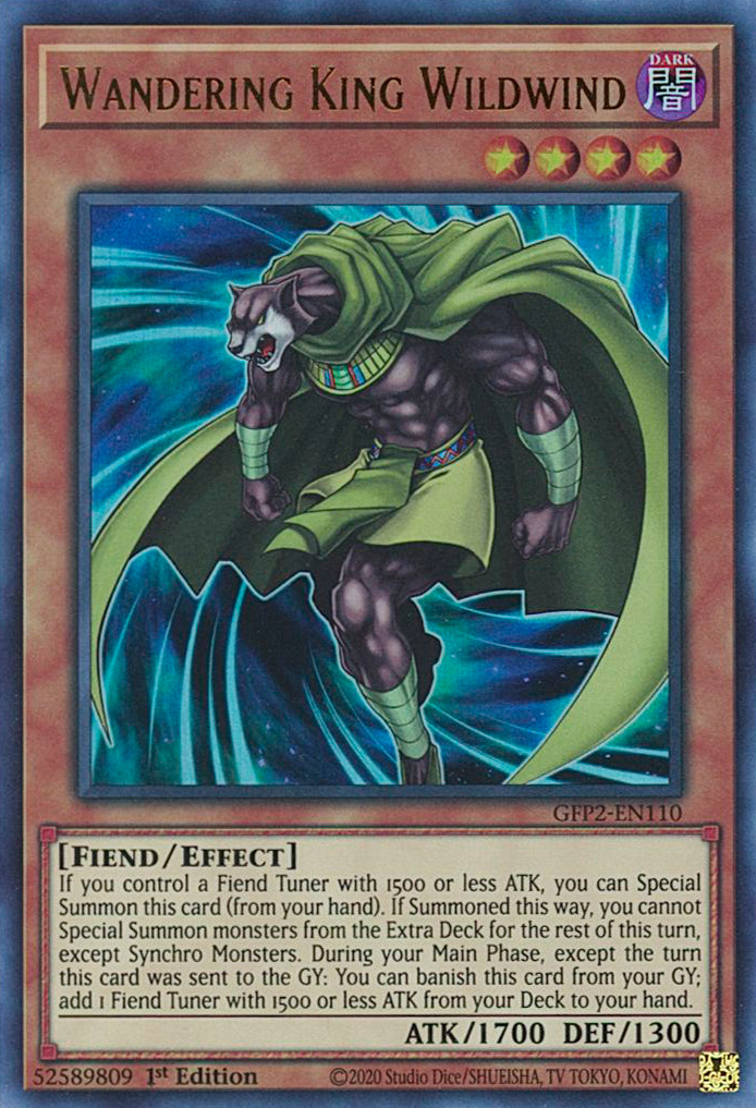 Wandering King Wildwind [GFP2-EN110] Ultra Rare | Good Games Adelaide SA