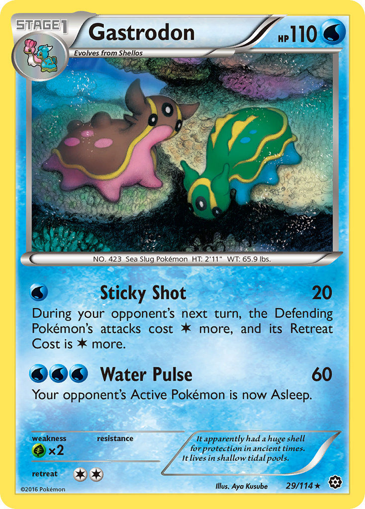 Gastrodon (29/114) [XY: Steam Siege] | Good Games Adelaide SA