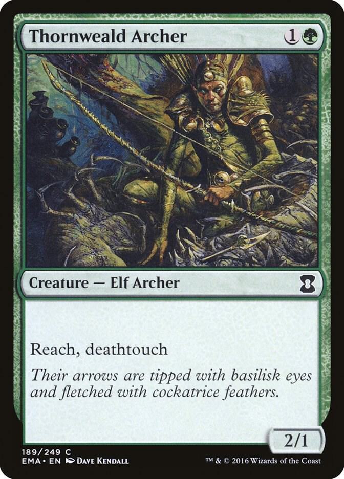 Thornweald Archer 189 (Eternal Masters)  - Foil | Good Games Adelaide SA