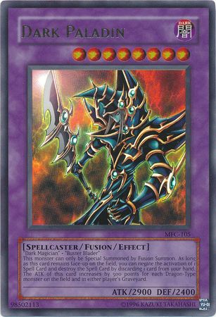 Dark Paladin (Reprint Artwork) [MFC-105] Ultra Rare | Good Games Adelaide SA