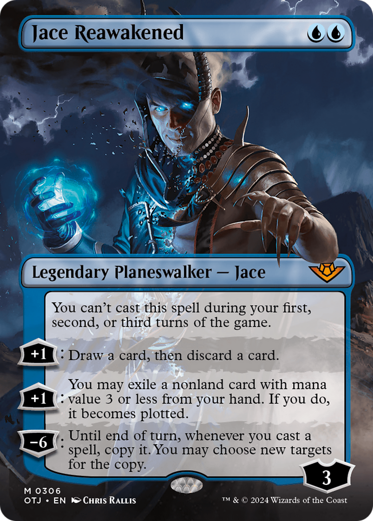 Jace Reawakened (Borderless) [Outlaws of Thunder Junction] | Good Games Adelaide SA