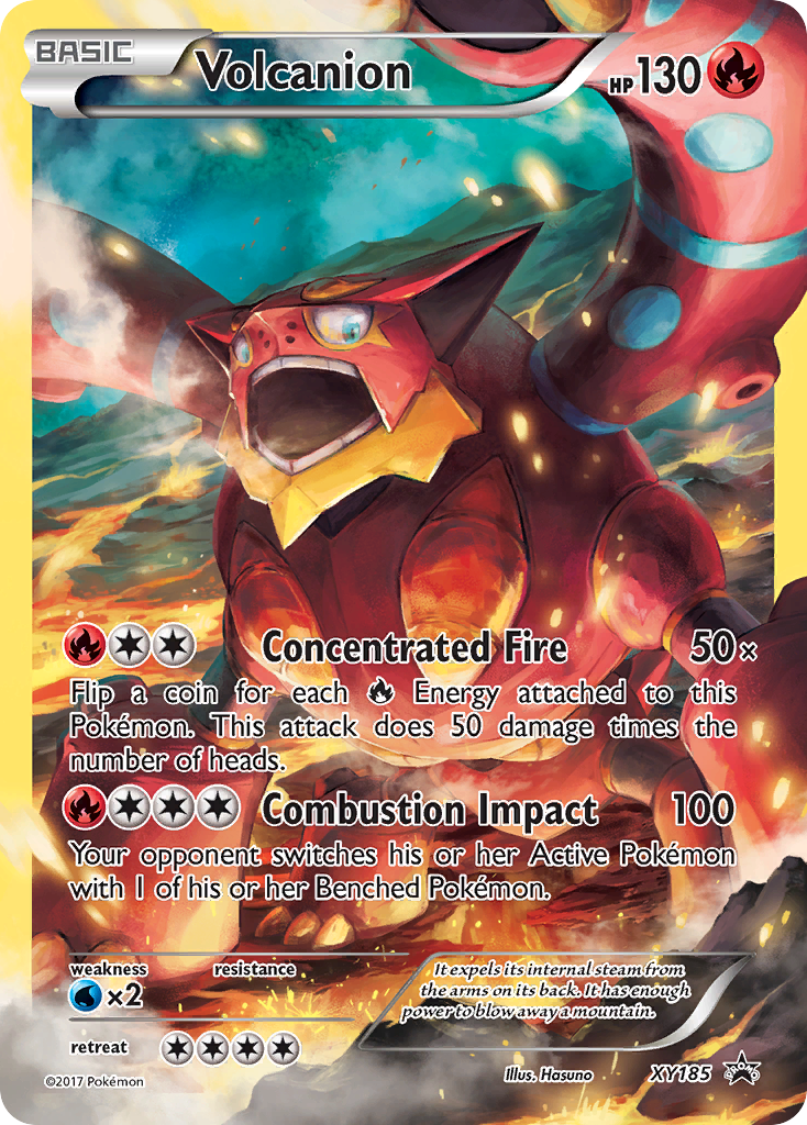 Volcanion (XY185) [XY: Black Star Promos] | Good Games Adelaide SA
