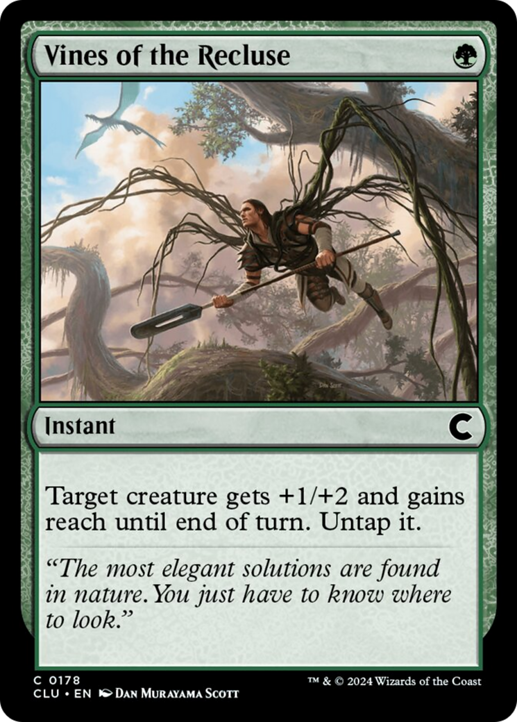 Vines of the Recluse [Ravnica: Clue Edition] | Good Games Adelaide SA