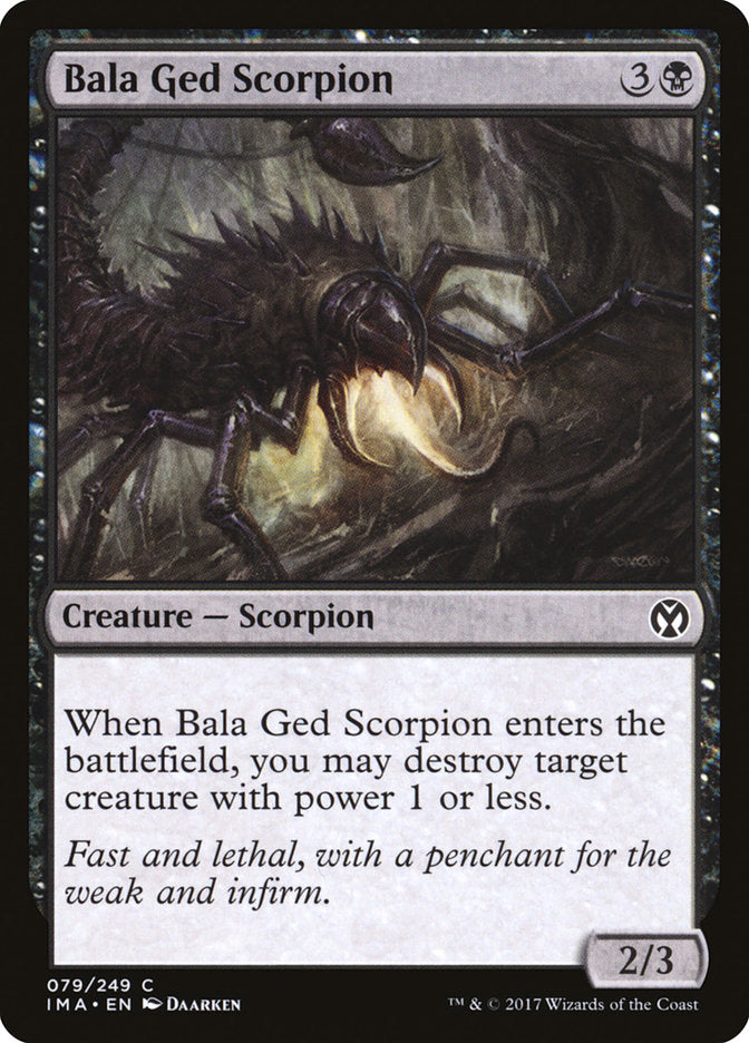 Bala Ged Scorpion [Iconic Masters] | Good Games Adelaide SA