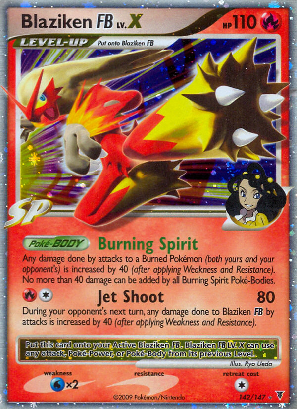 Blaziken FB LV.X (142/147) [Platinum: Supreme Victors] | Good Games Adelaide SA
