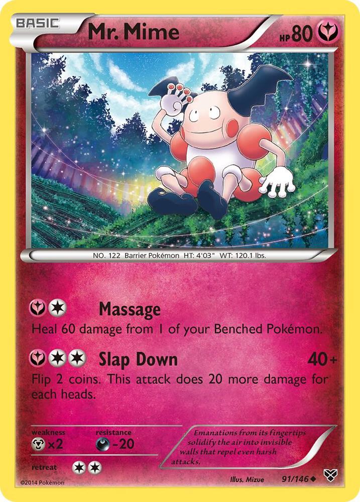 Mr. Mime 91/146 (XY Base Set)  | Good Games Adelaide SA