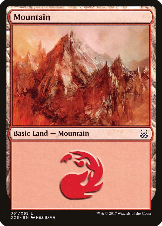 Mountain 61 (Duel Decks: Mind vs. Might)  | Good Games Adelaide SA
