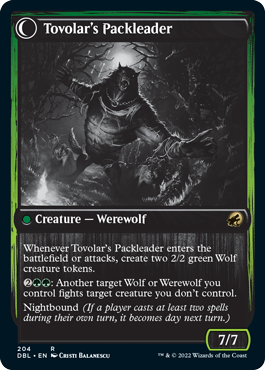 Tovolar's Huntmaster // Tovolar's Packleader [Innistrad: Double Feature] | Good Games Adelaide SA