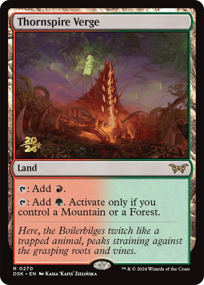 Thornspire Verge 270 (Prerelease Cards)  - Foil | Good Games Adelaide SA