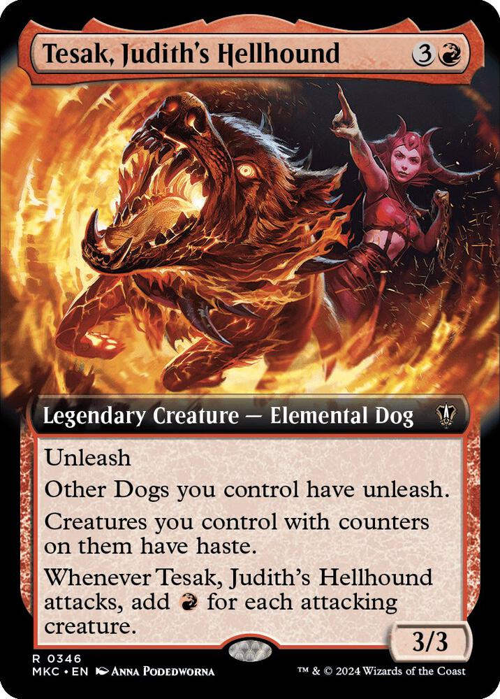 Tesak, Judith's Hellhound 346 (Commander: Murders at Karlov Manor)  | Good Games Adelaide SA