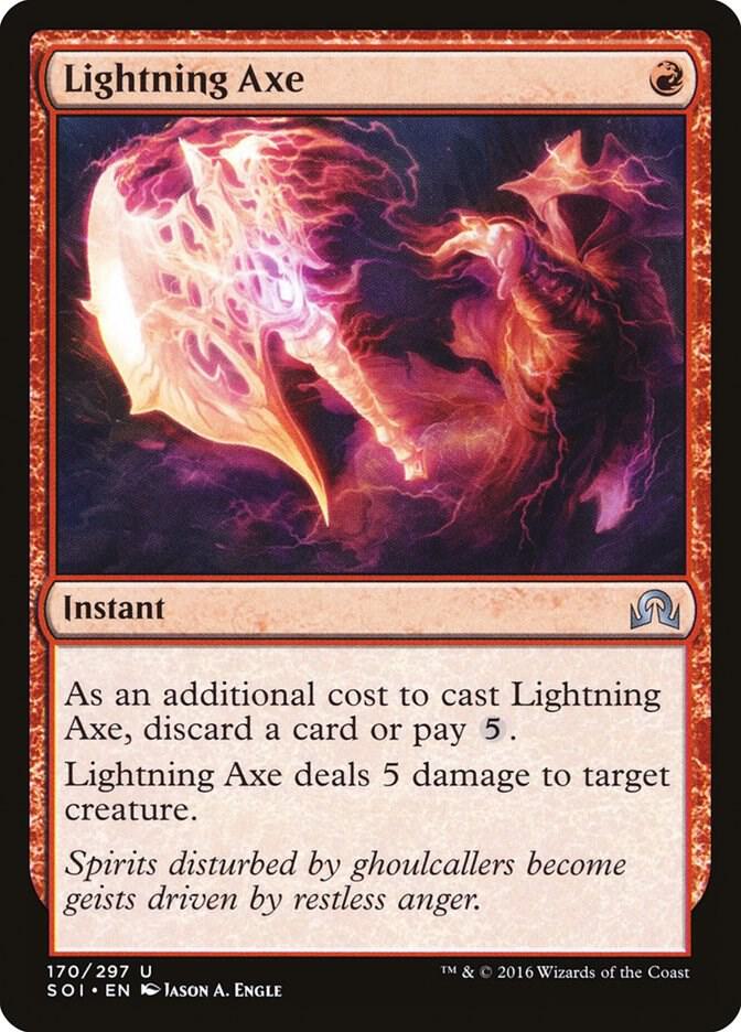 Lightning Axe 170 (Shadows over Innistrad)  | Good Games Adelaide SA