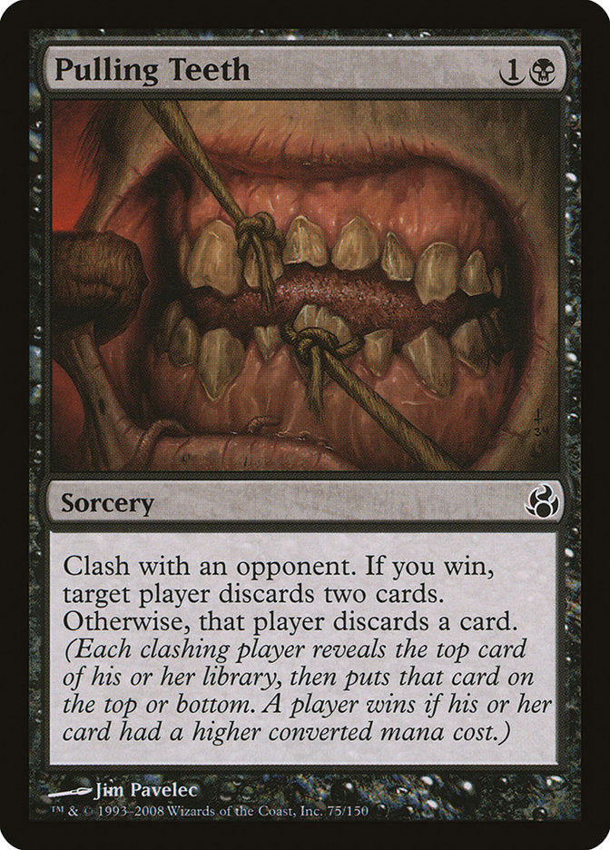 Pulling Teeth 75 (Morningtide)  - Foil | Good Games Adelaide SA