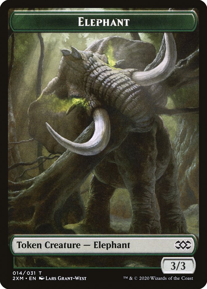 Elephant Token [Double Masters] | Good Games Adelaide SA