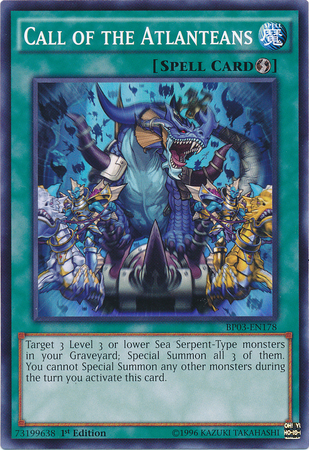 Call of the Atlanteans [BP03-EN178] Common | Good Games Adelaide SA