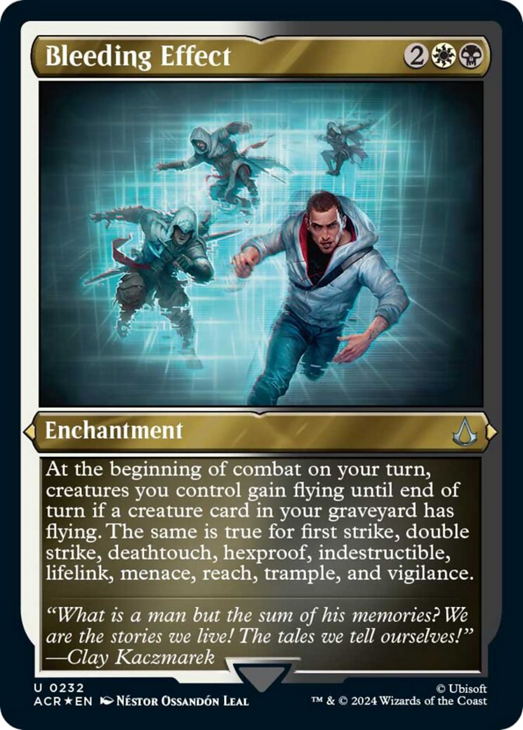 Bleeding Effect (Foil Etched) [Assassin's Creed] | Good Games Adelaide SA