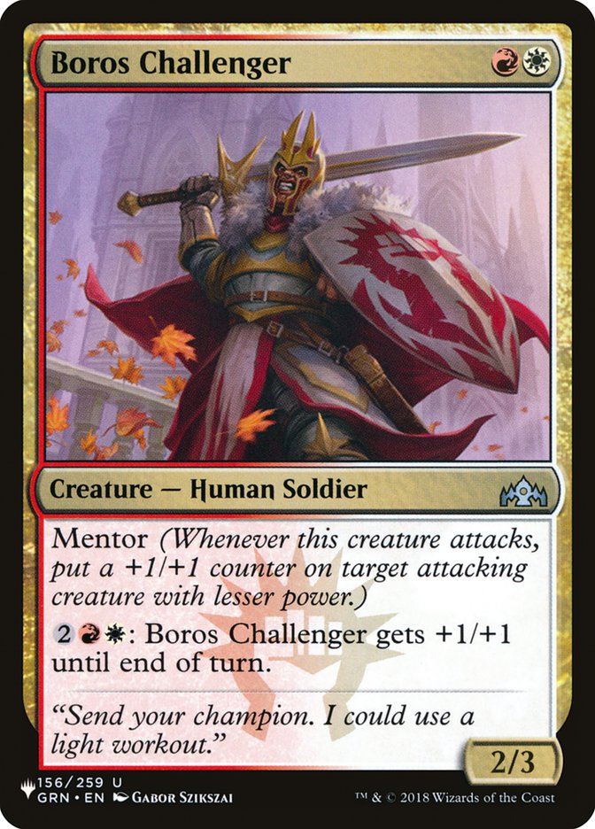 Boros Challenger [The List] | Good Games Adelaide SA