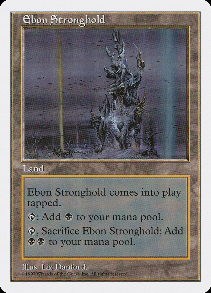 Ebon Stronghold [Fifth Edition] | Good Games Adelaide SA