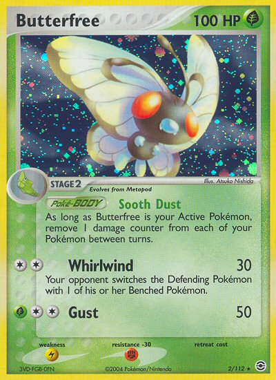 Butterfree (2/112) [EX: FireRed & LeafGreen] | Good Games Adelaide SA
