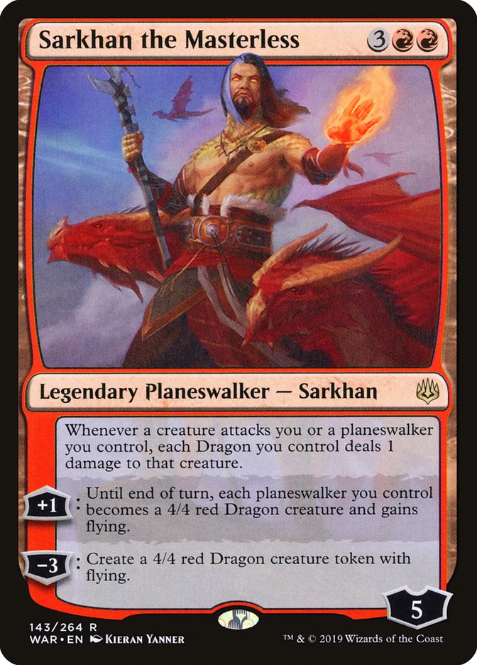 Sarkhan the Masterless [War of the Spark] | Good Games Adelaide SA
