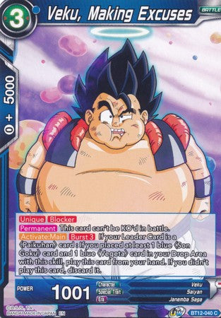 Veku, Making Excuses [BT12-040] | Good Games Adelaide SA