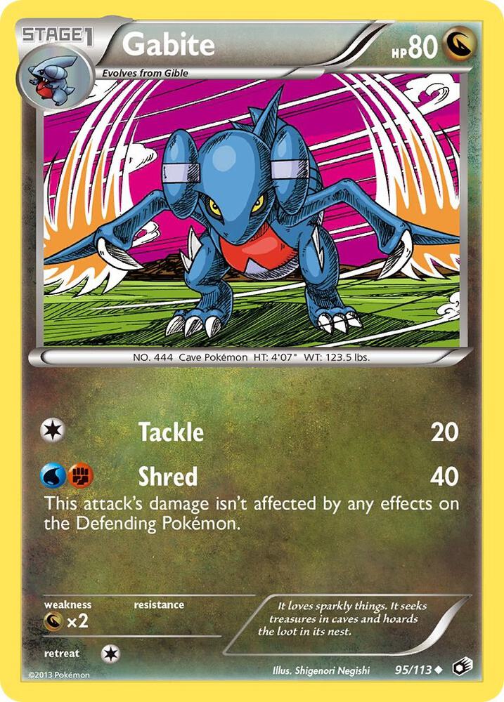 Gabite 95/113 (Legendary Treasures)  | Good Games Adelaide SA