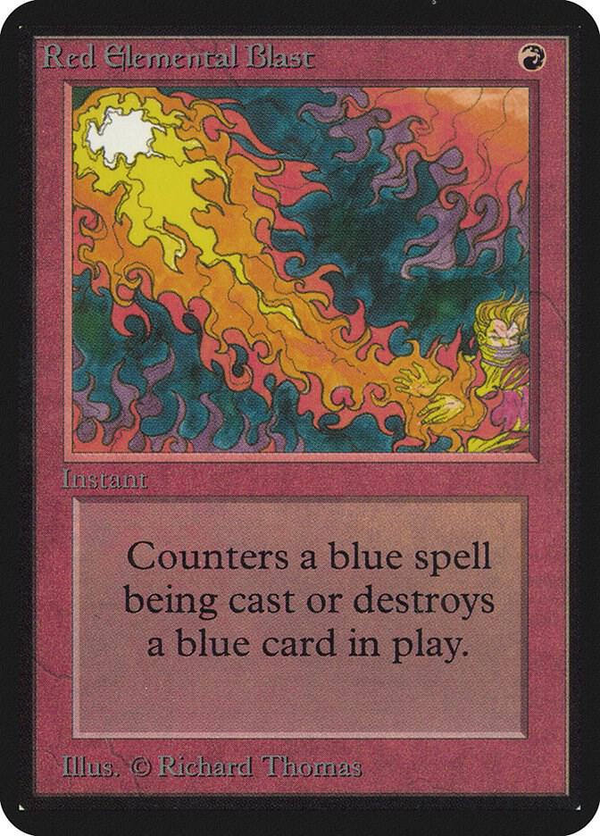 Red Elemental Blast  (Alpha Edition)  | Good Games Adelaide SA
