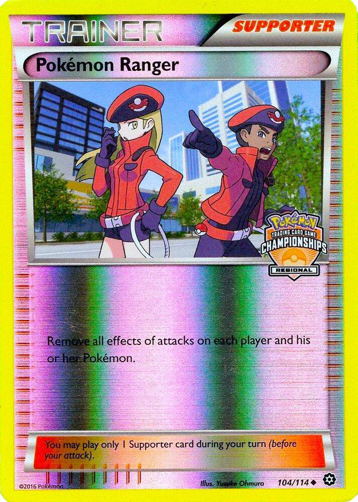 Pokemon Ranger 104 114 Regional Championships 104/114 (League & Championship Cards)  - Reverse Holofoil | Good Games Adelaide SA
