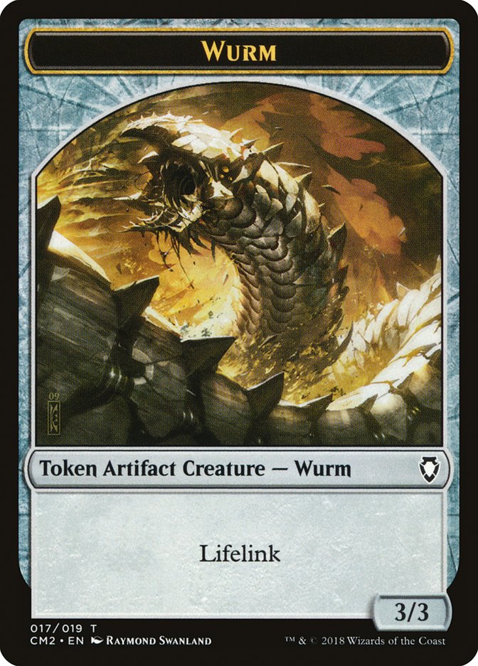 Wurm (Lifelink) [Commander Anthology Volume II Tokens] | Good Games Adelaide SA