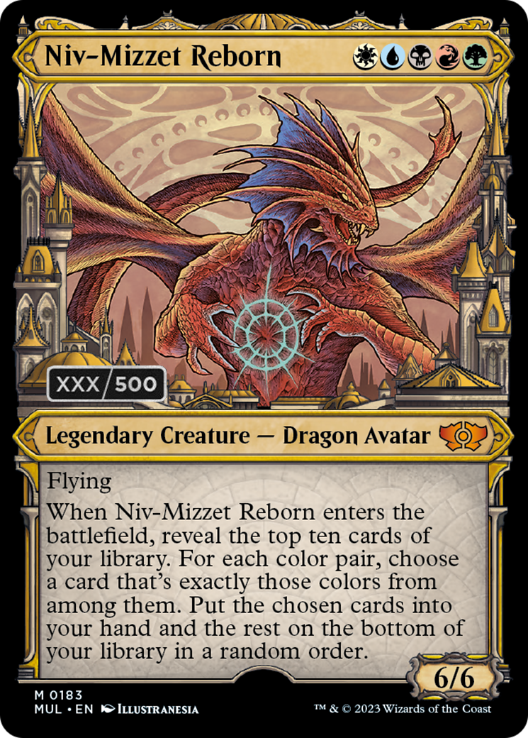 Niv-Mizzet Reborn (Serialized) [Multiverse Legends] | Good Games Adelaide SA