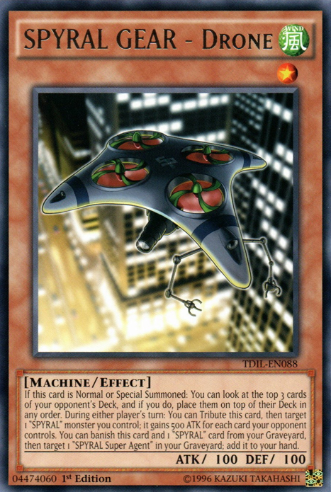 SPYRAL GEAR - Drone [TDIL-EN088] Rare | Good Games Adelaide SA