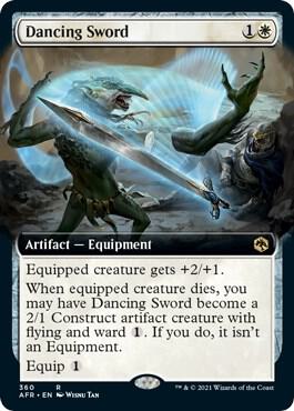 Dancing Sword Extended Art 360 (Adventures in the Forgotten Realms)  | Good Games Adelaide SA
