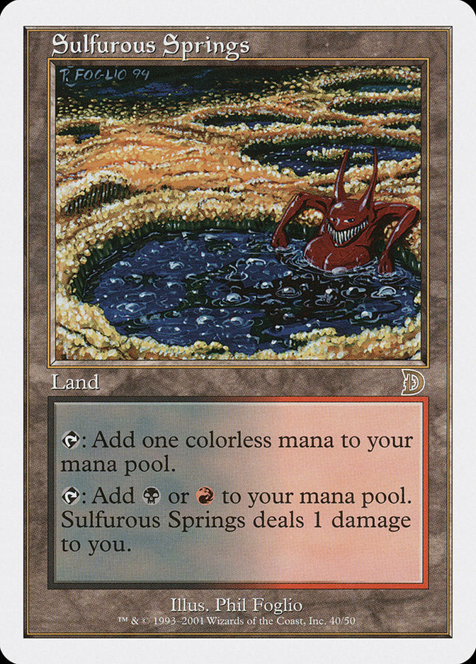 Sulfurous Springs [Deckmasters] | Good Games Adelaide SA