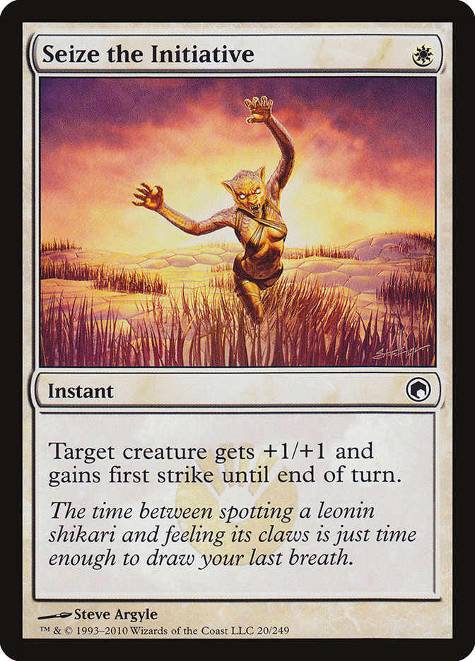 Seize the Initiative 20 (Scars of Mirrodin)  | Good Games Adelaide SA
