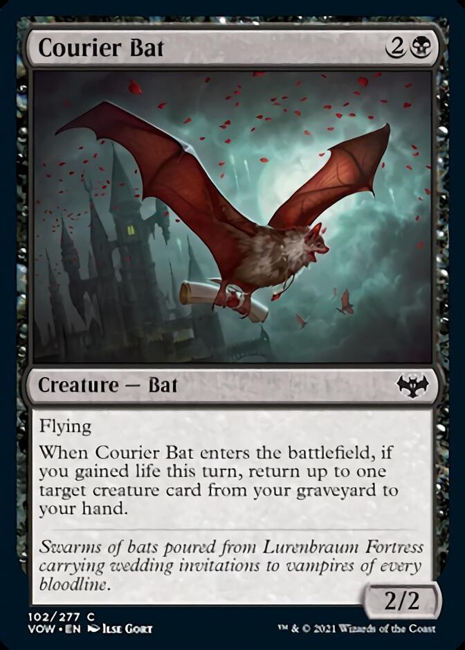 Courier Bat [Innistrad: Crimson Vow] | Good Games Adelaide SA