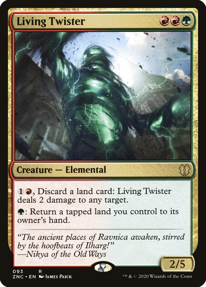 Living Twister 93 (Commander: Zendikar Rising)  | Good Games Adelaide SA