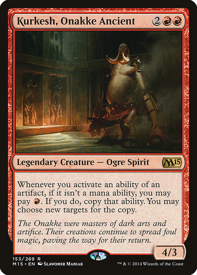Kurkesh, Onakke Ancient 153 (Magic 2015 (M15))  - Foil | Good Games Adelaide SA